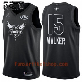 NBA Charlotte Hornet Trikot Kemba Walker 15 2018 All-Star Jordan Brand Schwarz Swingman - Kinder